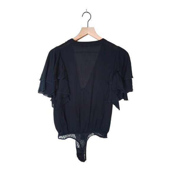 Free People Intimately Free Navy Call Me Later Body Suit Sz XS - Picture 3 of 6
